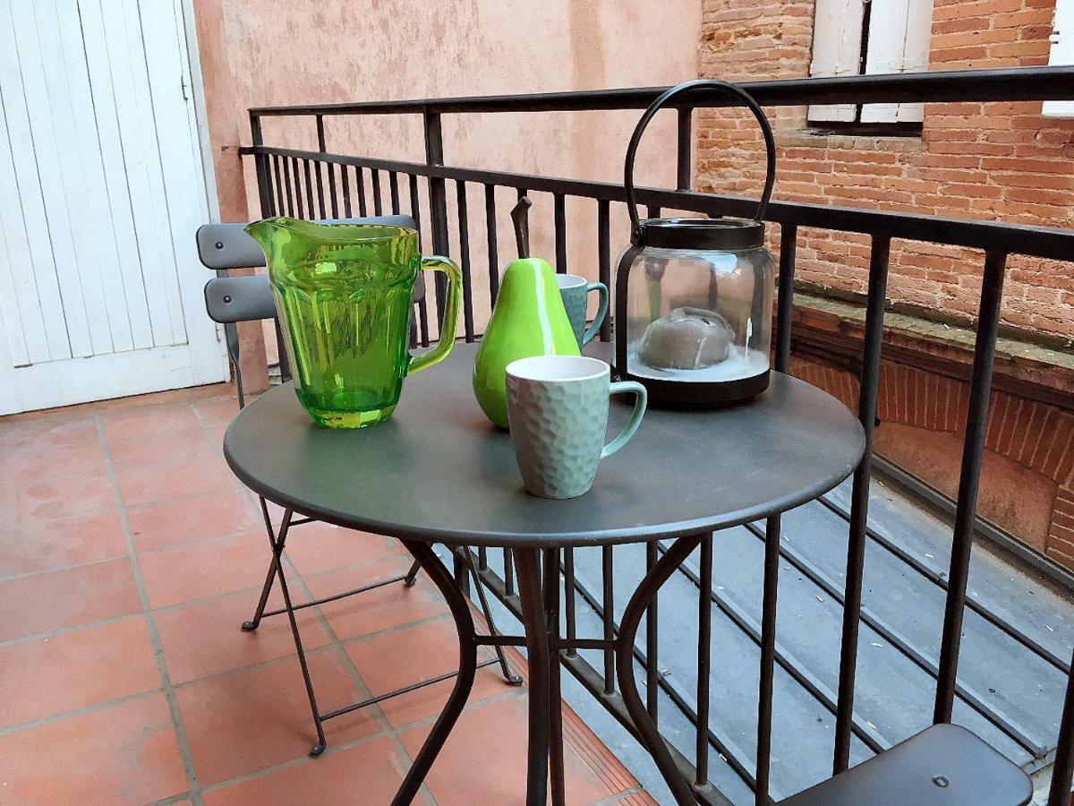 Capitole Jeanne D Arc - Nice Comfortable Flat, Central, Balcony And Charm Leilighet Toulouse Eksteriør bilde